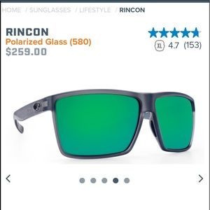 Polarized Costa Rincon sunglasses